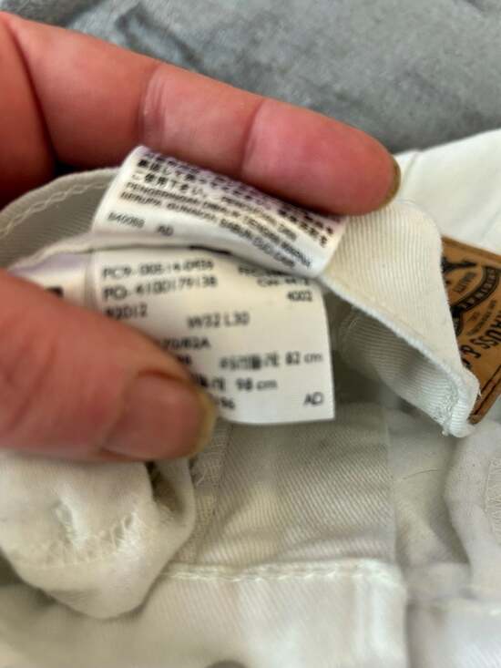Levi’s white jeans size 32/30 - Picture 2 of 7